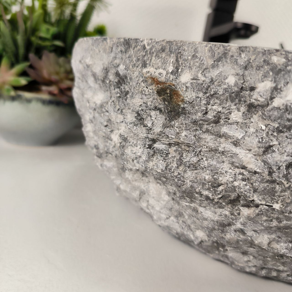 Раковина из мрамора Erozy Grey EM-64529 46*46*15 0186