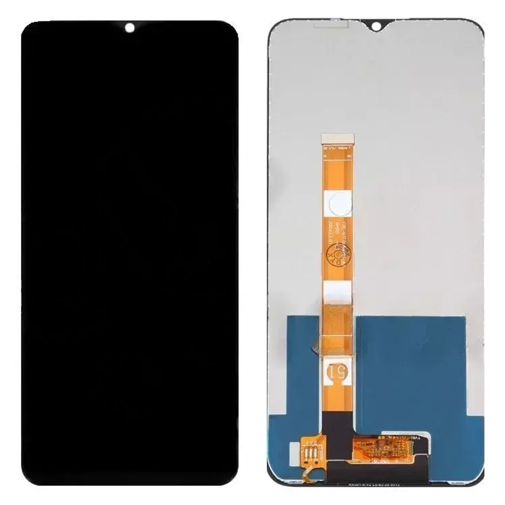 Дисплей для Realme C11/C15/Narzo 30A с тачскрином Черный - OR