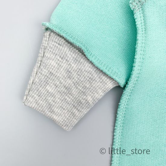 Комбинезон утепленный "Зайкины истории" ментоловый