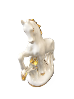 Фарфоровая статуэтка "Конь-огонь" ЛФЗ