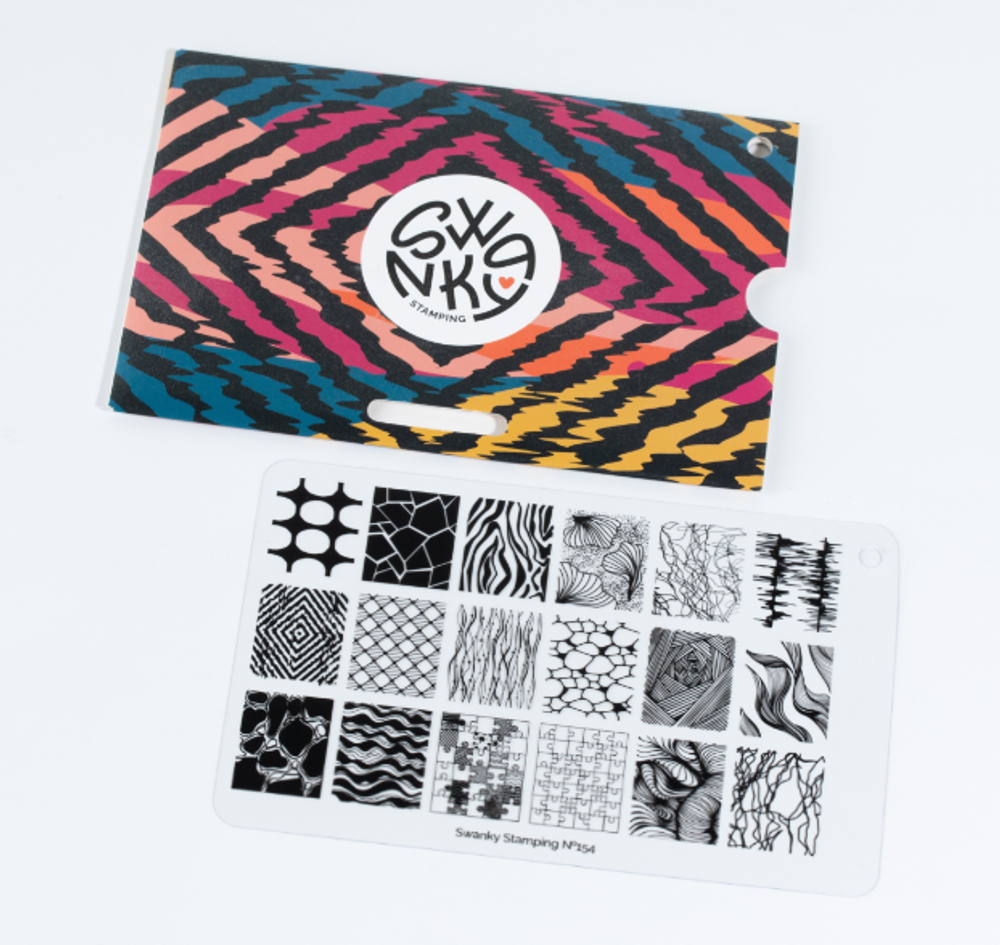 Swanky Stamping Пластина для стемпинга 154