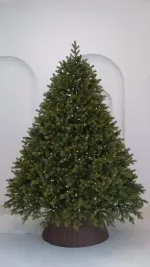 Елка с гирляндой «Эрмитажная» (Литая хвоя) 3 м