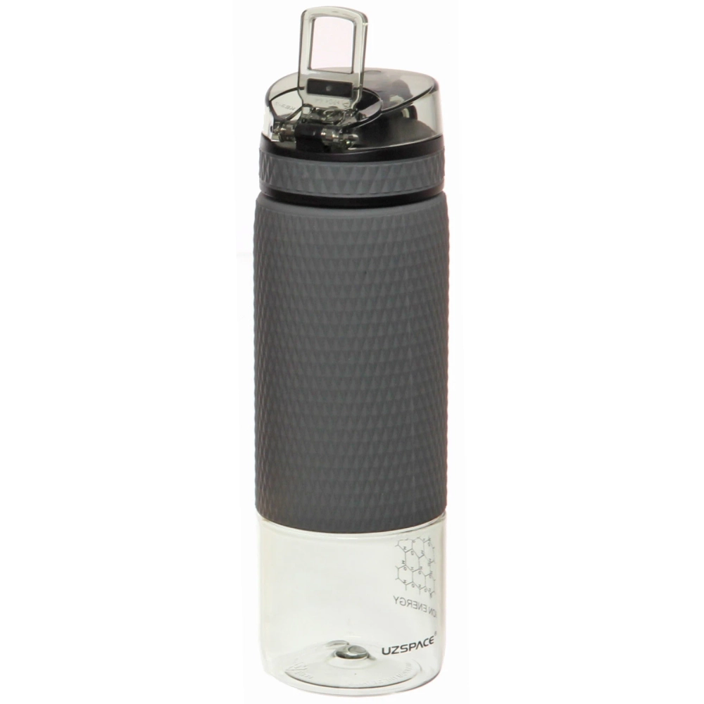 Бутылка спортивная UZSPACE Diamond 5057 с емкостью для фруктов (680 мл)