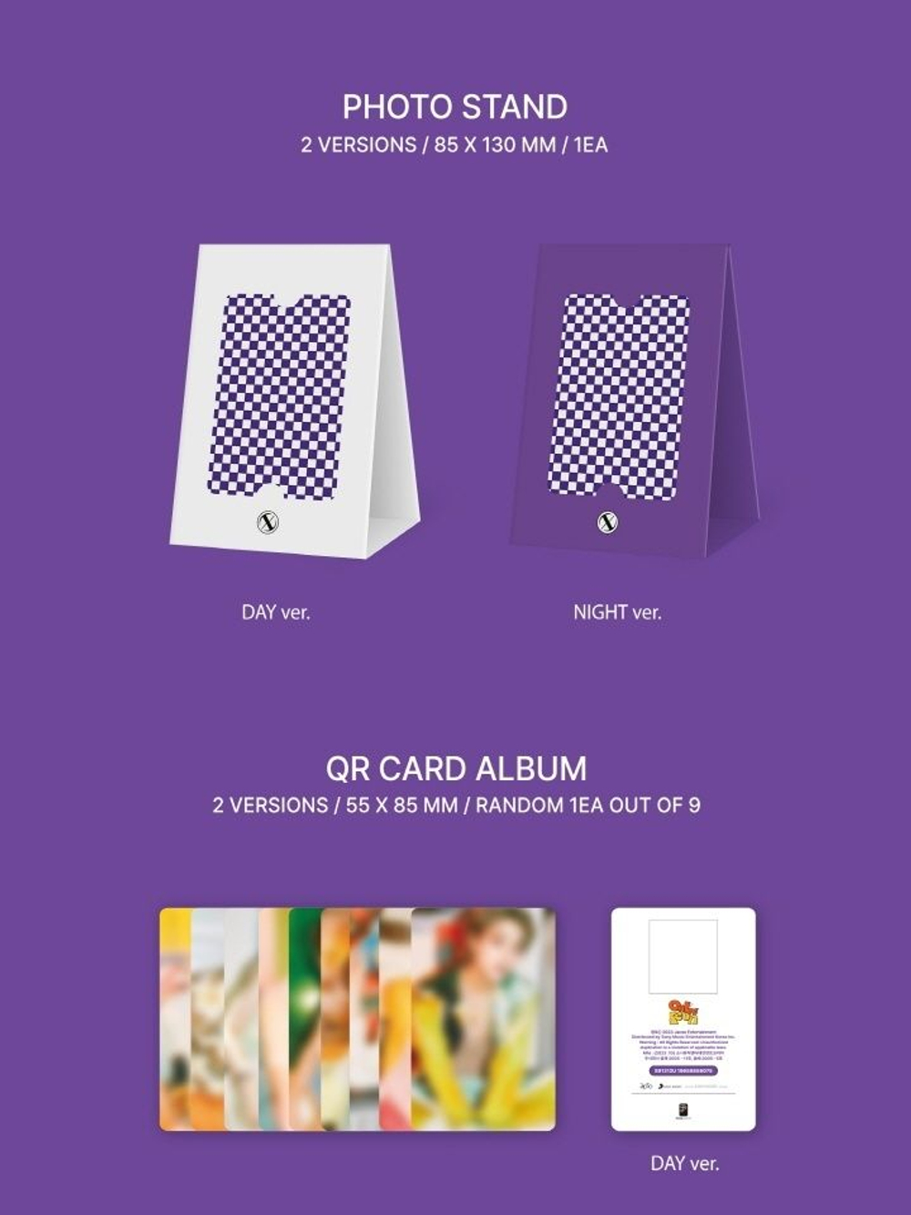 Альбом XODIAC - ONLY FUN 1st Single Album POCAALBUM 2 Version SET