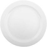 Тарелка «Белая» Принц;фарфор;D=220,H=24мм;белый (Цвет: белый)