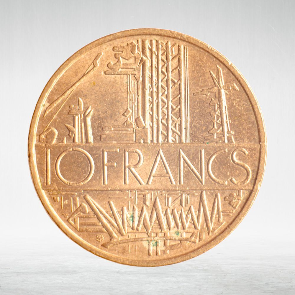 France, 10 Francs 1976 - Mathieu Pessac, VF