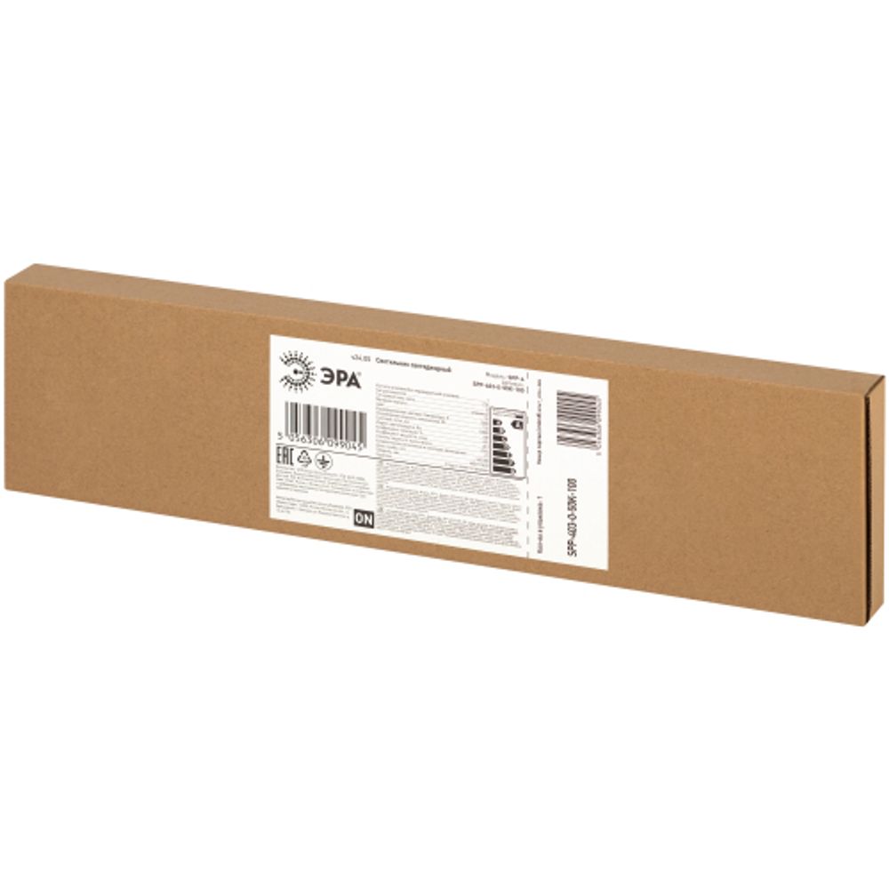 Светильник светодиодный ЭРА SPP-403-0-50K-100 100Вт 5000К 10000Лм Кп&lt;5% КСС Д IC