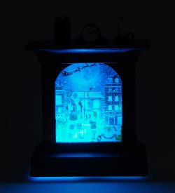 XM-838/1 Новогодний камин с подсветкой
