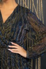 Платье Млечный путь (сине-золотое) П11715 LT Collection