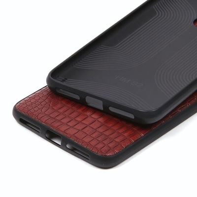 Панель из экокожи Рептилия для Xiaomi Redmi S2, 010027 Черный