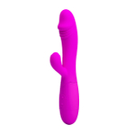 Вибромассажер Pretty Love Snappy, перезаряжаемый, 30 режимов вибрации (Цвет: Розовый)