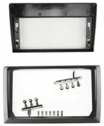 Магнитола для Toyota Alphard 2 H20, Vellfire 1 H20 2008-2015 (с JBL, рамка-накладка 10) - Teyes LUX ONE 360 монитор 12.3" 2K QLED на Android 10, 6Гб+128Гб, CarPlay, 4G SIM-слот, 4 камеры в комплекте