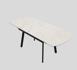 Стол керамический "Барон" (Белый), ДСВ-Мебель, г. Пенза