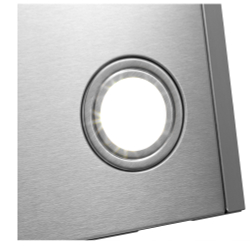 Каминная вытяжка Maunfeld MERSEY 90 Inox Glass BLACK