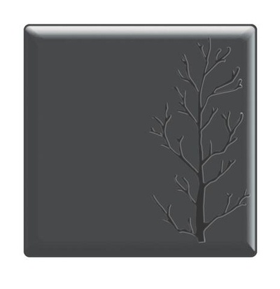 Блюдо Сервировочное 30X30См, Меламин, Embossed, Цвет Черный S-2851