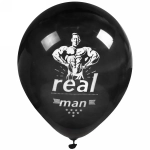 Воздушные шары 25 шт, 10»/25см «Real MAN», (микс)