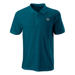 Мужское теннисное поло Wilson Stripe Polo Men - Blue