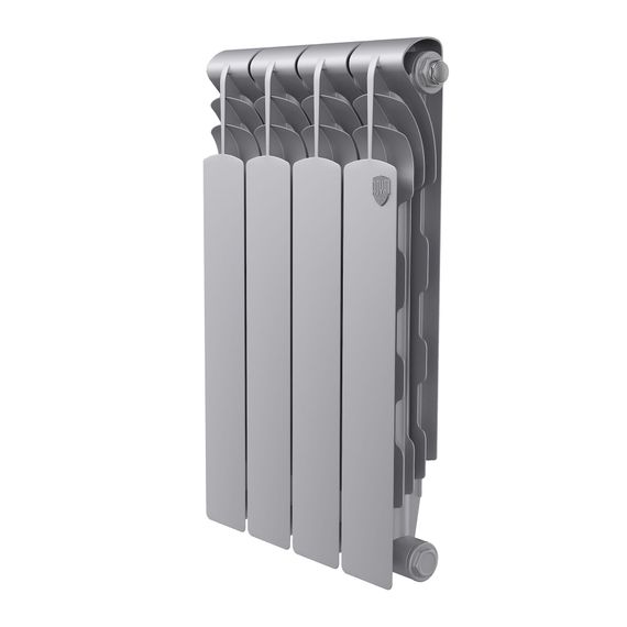 Радиатор биметаллический Royal Thermo Revolution B 500 Серебристый – 4 секц.