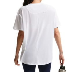 Женская теннисная футболка Nike One Relaxed Dri-Fit Short Sleeve - white/black