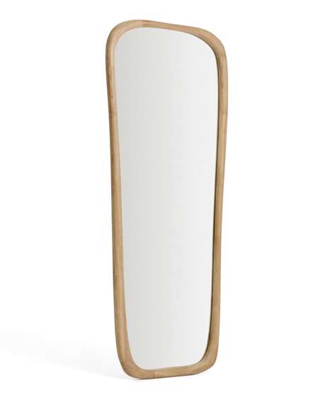 Зеркало из тикового дерева Alura 158 x 61 см