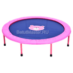 Каркасный батут «Мишка», диаметр 3,3 фт, розовый