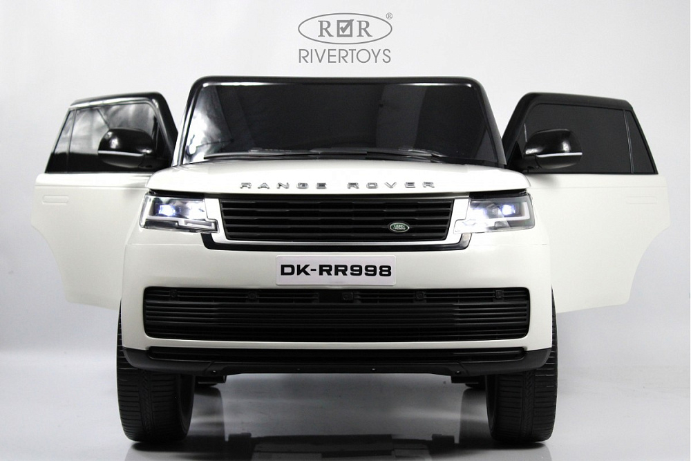Детский электромобиль RiverToys Y999YY белый