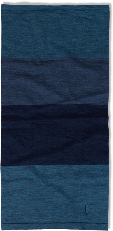 Тонкий шерстяной шарф-труба Buff Merino Move Denim Фото 5