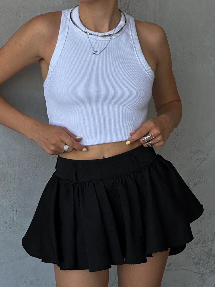 Юбка-шортики Belle Black