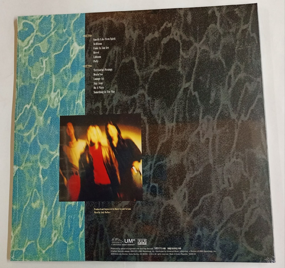 Виниловая пластинка Nirvana Nevermind (deluxe) (V7) LP
