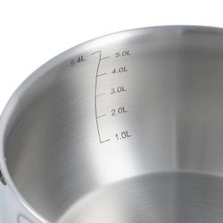 Кастрюля из нержавеющей стали Gipfel Terza 1294 24 см/5,4 л