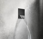 Излив Gessi Cascata, 200х200 мм, каскадный, для смесителя удаленного управления, цвет Matte Black