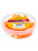 Виброхвост несъедобный Helios Catcher 2,75"/7 см Blue Sparkles & White 30шт. (HS-1-026-N-30)