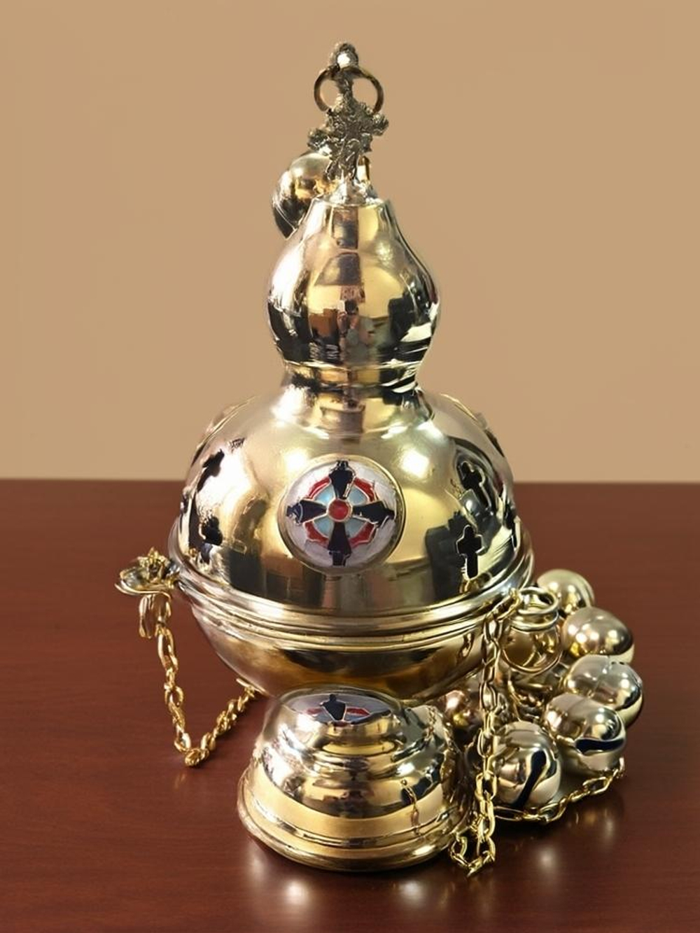 Кадило с эмалью