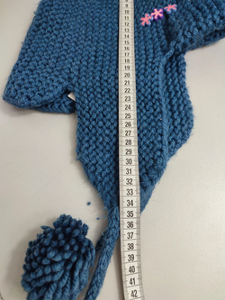 Шапка с ушками-завязками