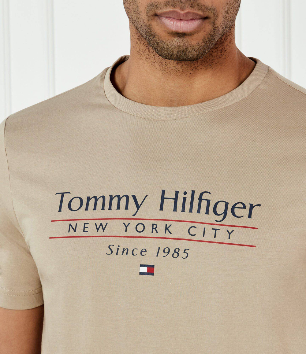 Футболка Tommy Hilfiger - бежевый(MW0MW38621)