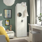 Шкаф - SMÅSTAD / SMАSTAD  IKEA /СМОСТАД  ИКЕА, 60х42х181 см, белый