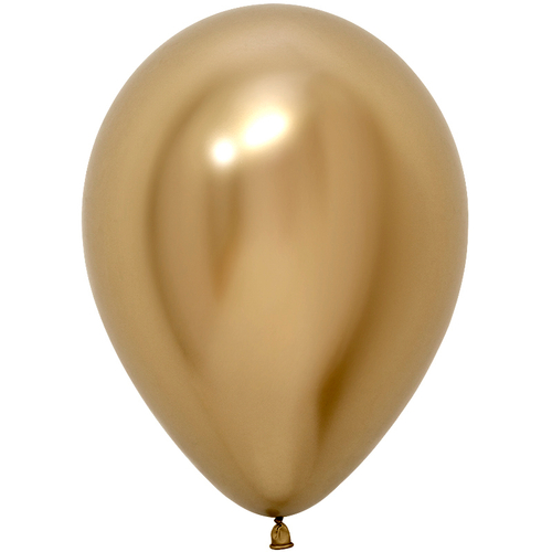 Шар (12''/30 см) Reflex, Зеркальный блеск, Золото (970), хром