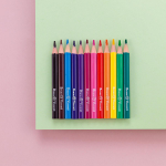 Карандаши 12 цв. "FunColor" пласт. Укороченные, 4 вида (Bruno Visconti)