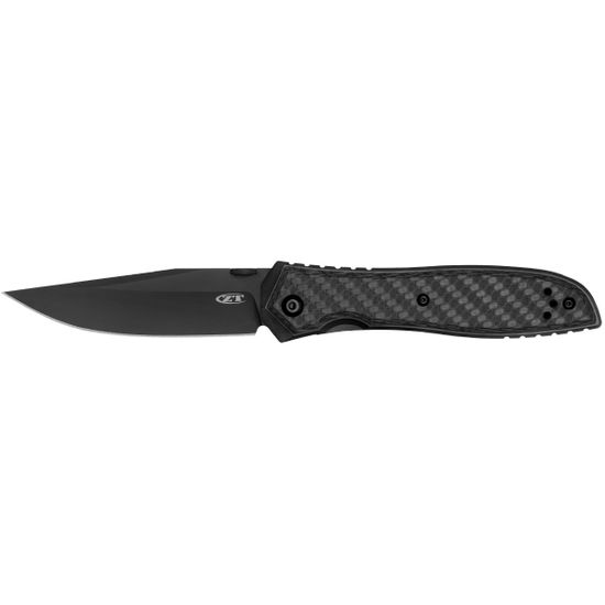 Складной нож Zero Tolerance 0640BLK c клинком из стали CPM-20CV, рукоять титан / карбон