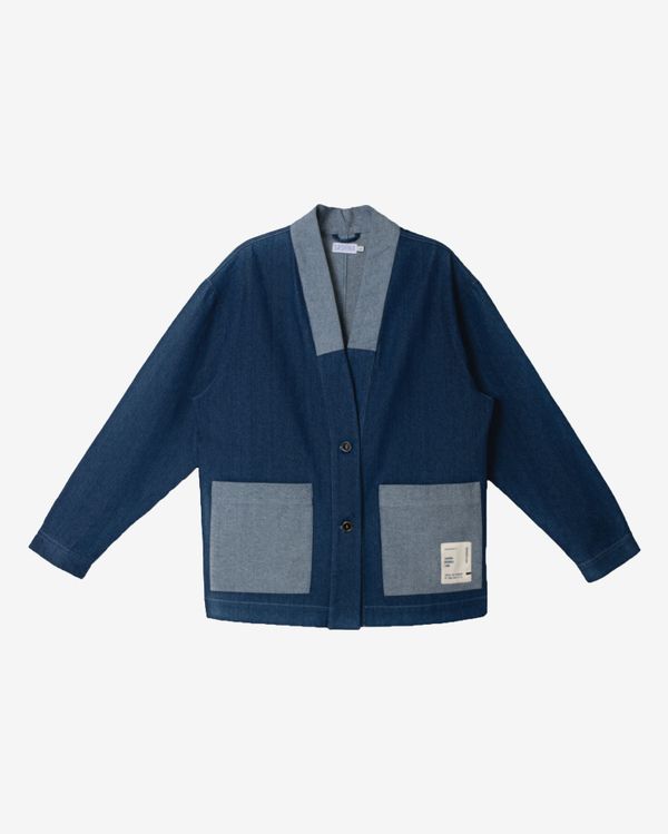 Жакет Haori Blue синий - фото 2