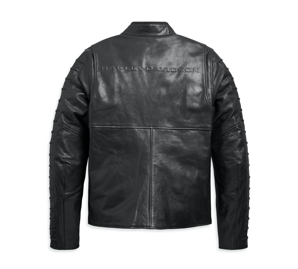 МУЖСКАЯ КОЖАНАЯ КУРТКА  Harley-Davidson® Ozello Perforated Leather Jacket