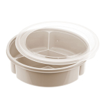 Менажница с крышкой 3 секции (3*300мл) М1124