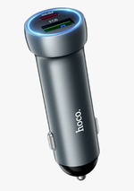 АЗУ HOCO Z54 dual port Metal Grey
