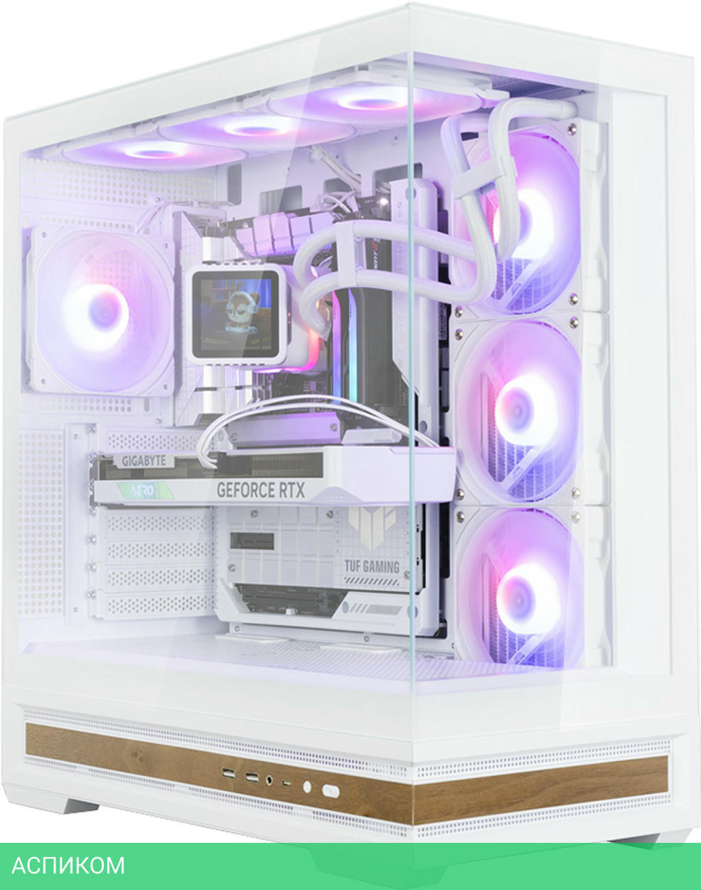 Корпус Zalman P40 Namu White