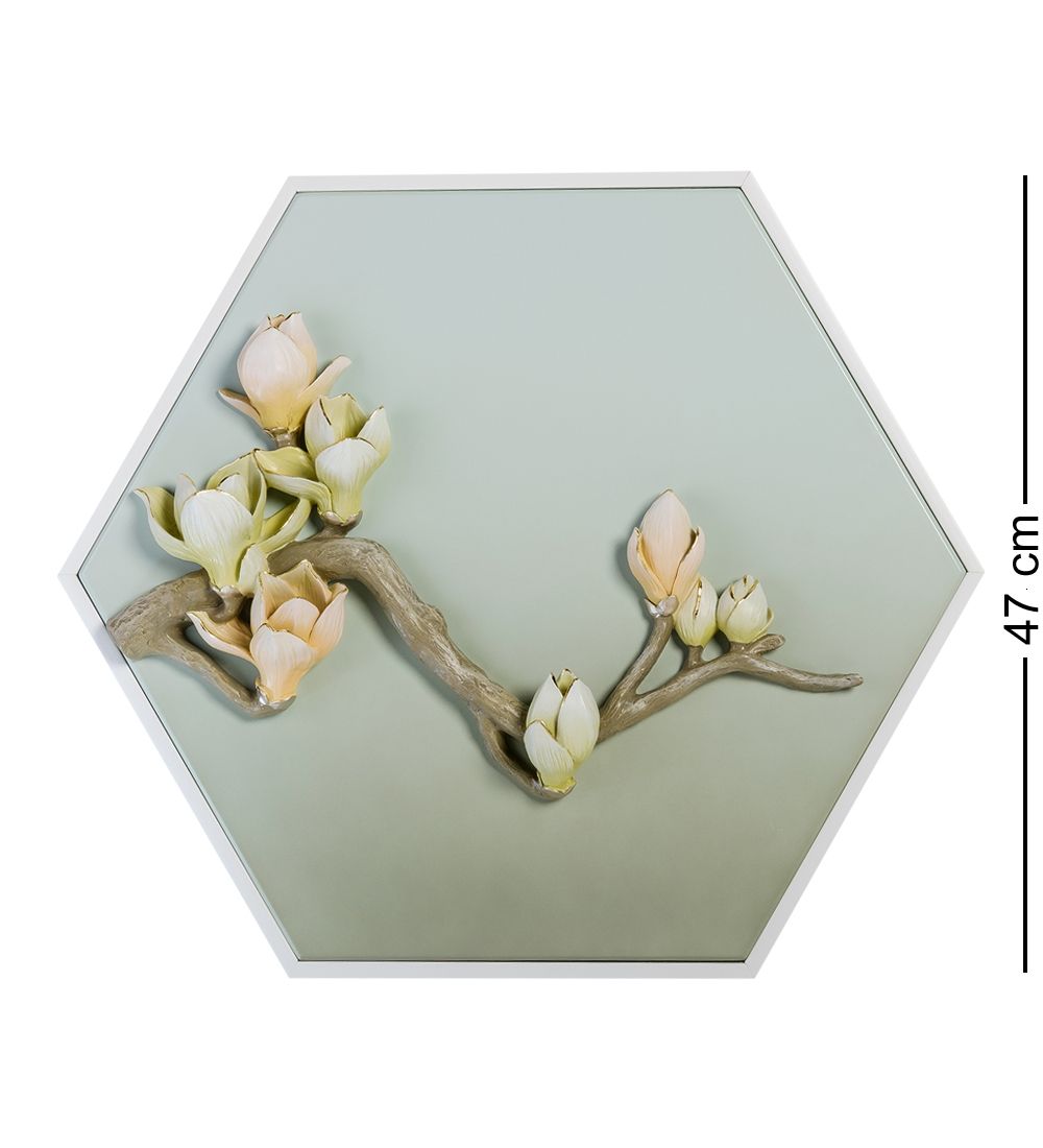 ART-325 Триптих «Птицы на ветках сакуры»