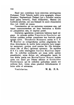 Iulii Firmici Materni Matheseos Libri VIII. Fasciculus prior. Libros IV priores et quinti prooemium continens | Julius Firmicus Maternus; Wilhelm Kroll; Franz Skutsch