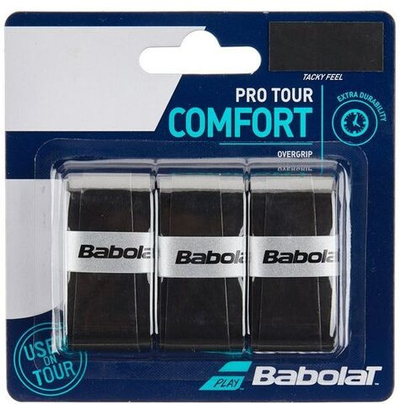 Намотки теннисные Babolat Pro Tour black 3P