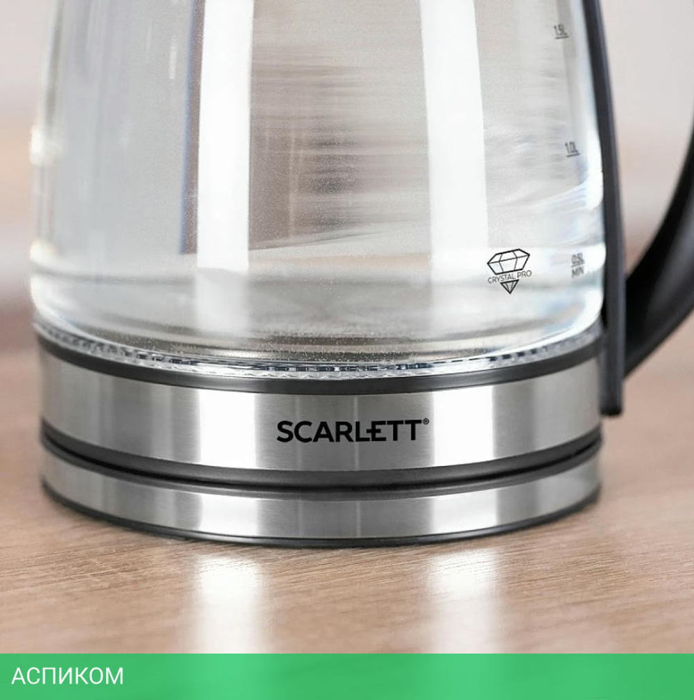Электрочайник Scarlett SC-EK27G54 Silver