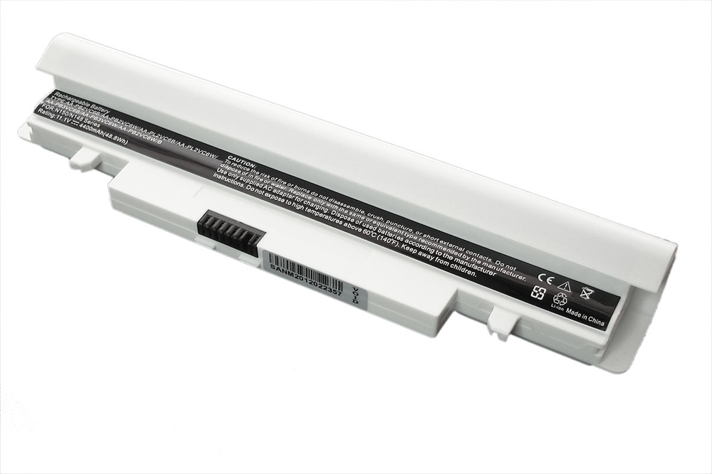 Аккумуляторная батарея для ноутбука Samsung N140 N143 N145 N150 N230 (AA-PB2VC6W) 5200mAh OEM белая