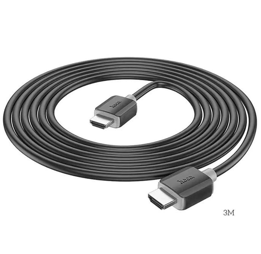 Кабель HDMI to HDMI HOCO US08 ver. 2.0 (черный) 3м